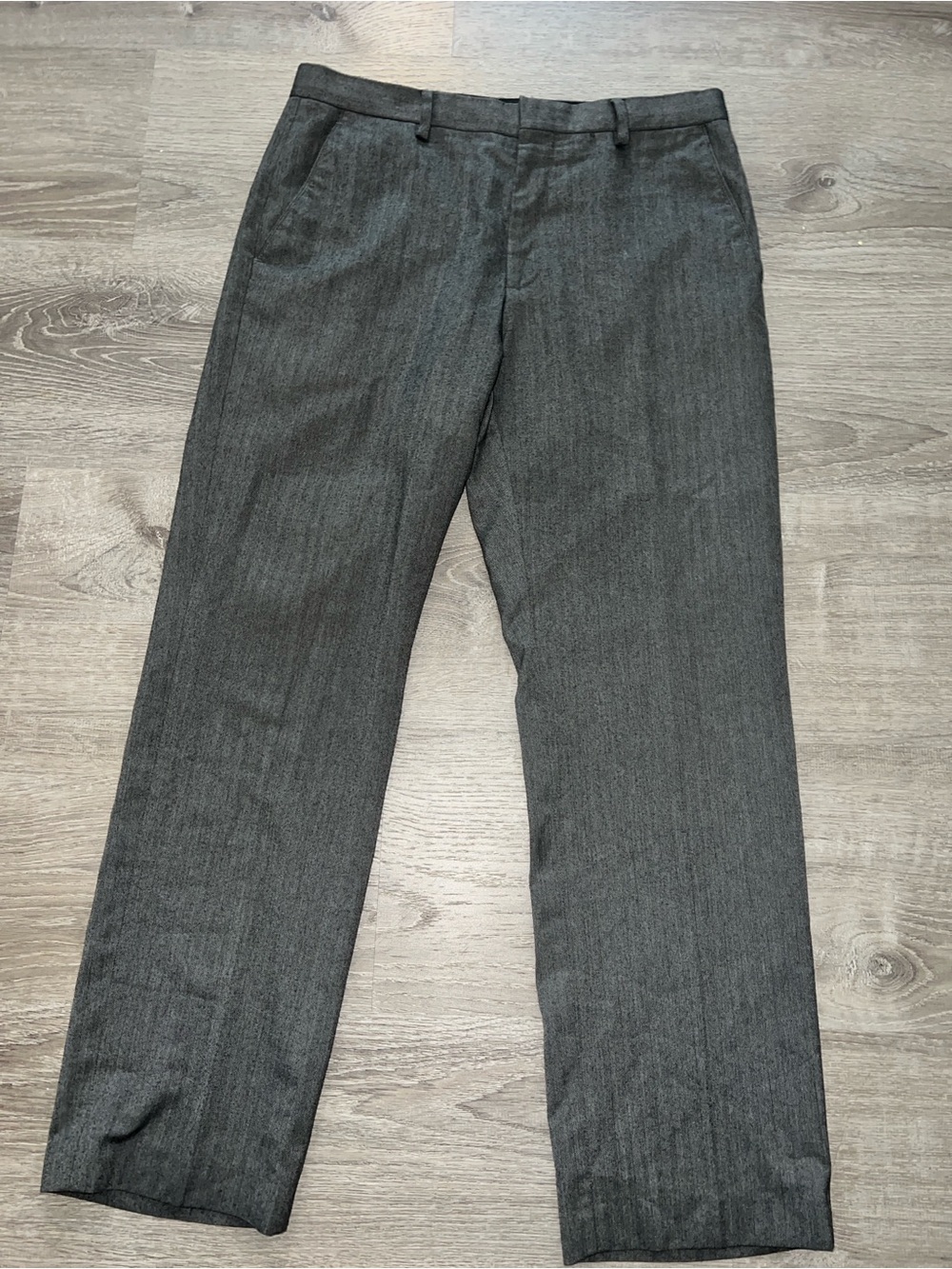 Banana Republic Men's Dark Gray Dress Pants